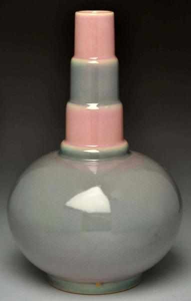 Appraisal: Roseville Futura Deco The Bottle Vase Shape - Condition Excellent