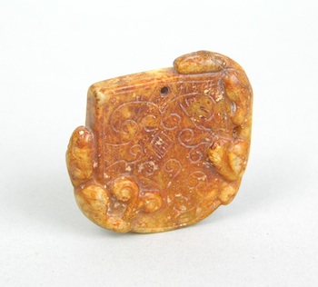 Appraisal: An Archaistic Style Nephrite Carving Chinese In the form of