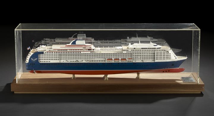 Appraisal: Promotional Model of the United States Liner Project America ca