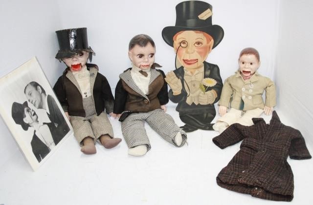 Appraisal: LOT OF CHARLIE MCCARTHY RELATED PIECES TOINCLUDE PHOTOGRAPH OF CHARLIE