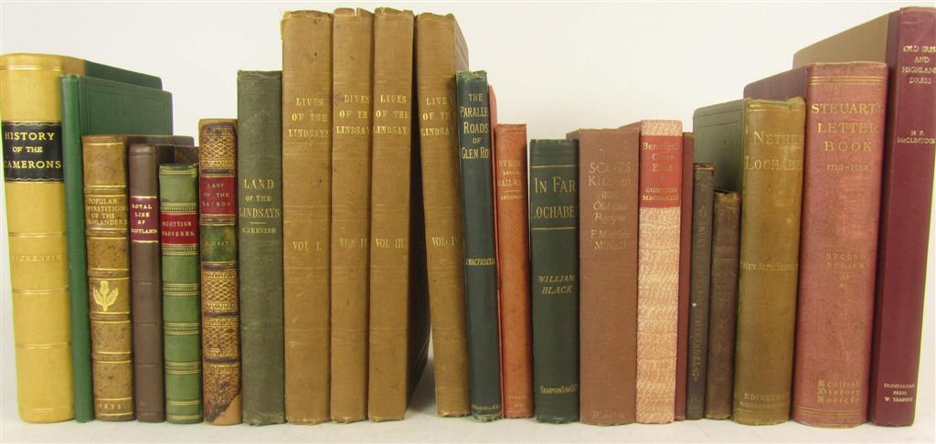 Appraisal: Highland and Islands a large collection including Mackenzie George The