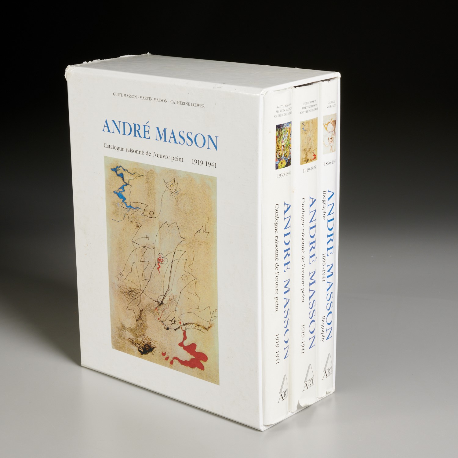 Appraisal: ANDRE MASSON CATALOGUE RAISONNE DE L'OEUVRE PEINT Camille Morando Gutte