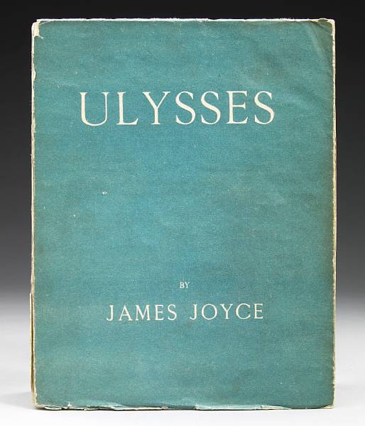 Appraisal: JOYCE JAMES - Ulysses Paris Shakespeare amp Co to Original