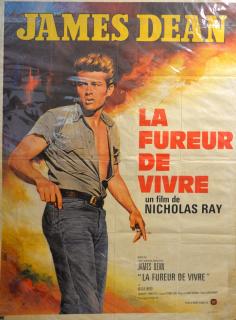 Appraisal: Rebel Without A Cause R- 's French Grande film poster