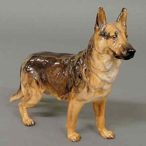 Appraisal: Royal Doulton figure of a standing German shepherd h x