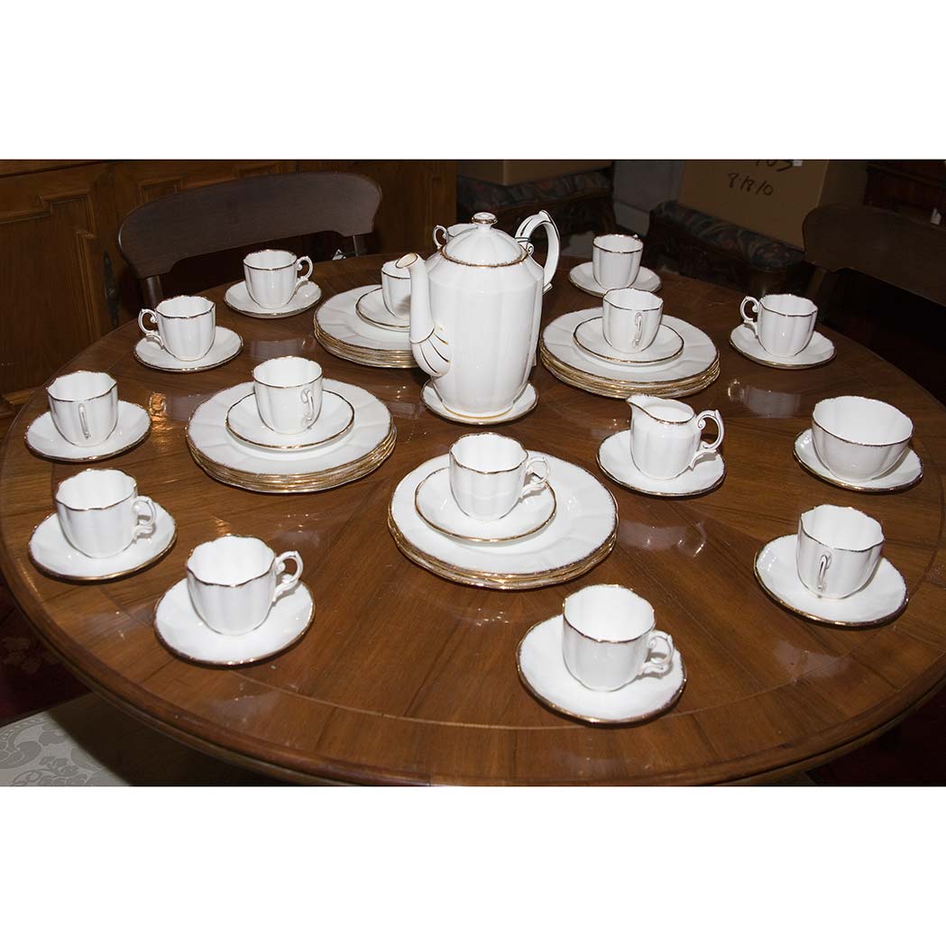 Appraisal: Royal Albert Bone China Dessert Service Approximately forty-eight pieces