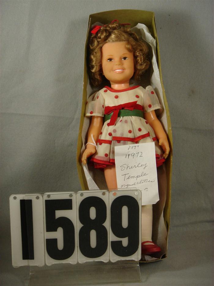 Appraisal: Rare Shirley Temple doll all original clothes in excellent condition