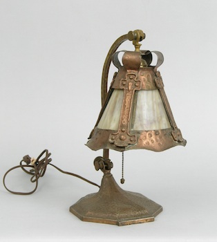 Appraisal: An Arts and Crafts Lamp A vintage Arts and Crafts