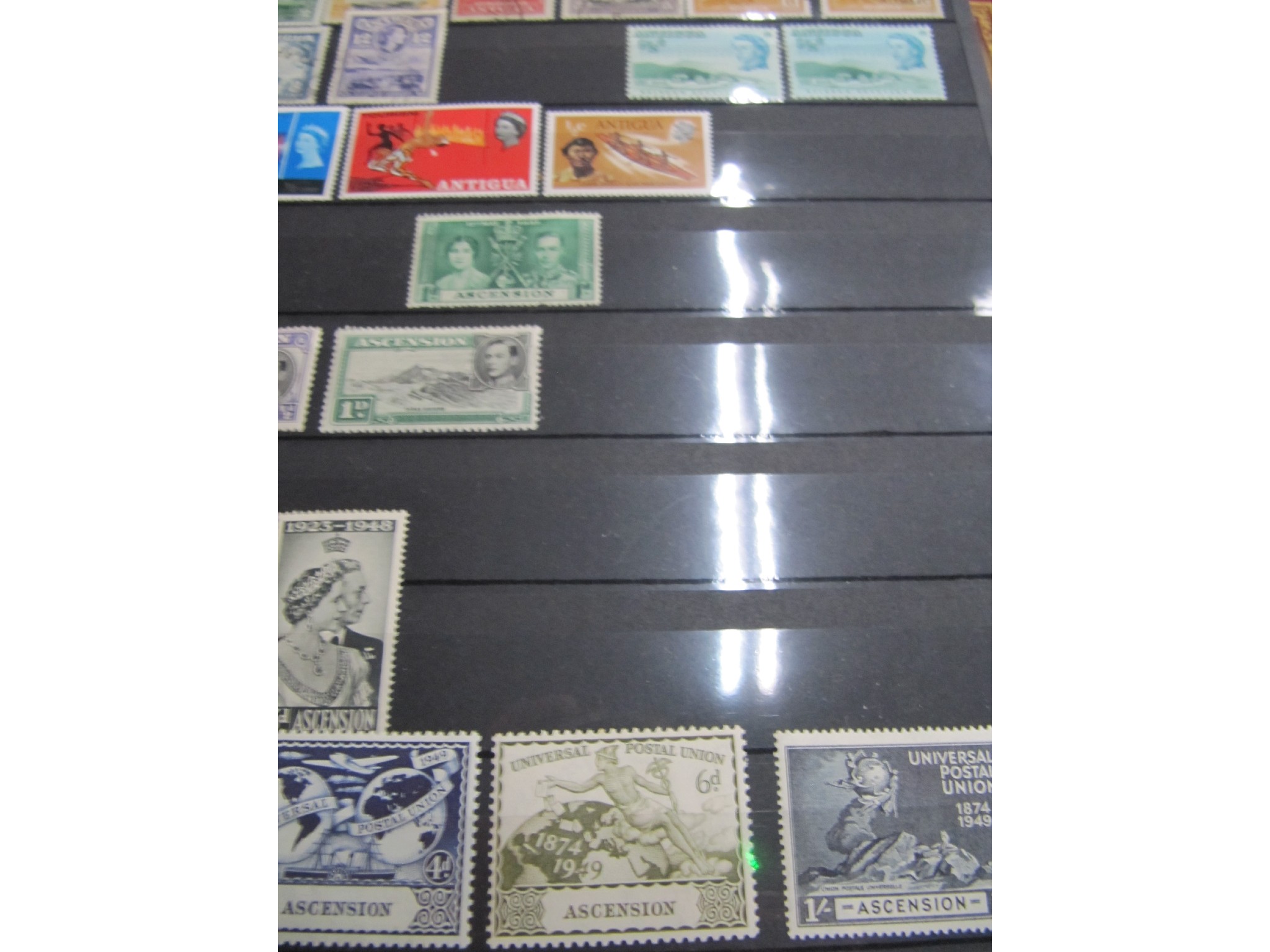 Appraisal: A large collection of stamp albums