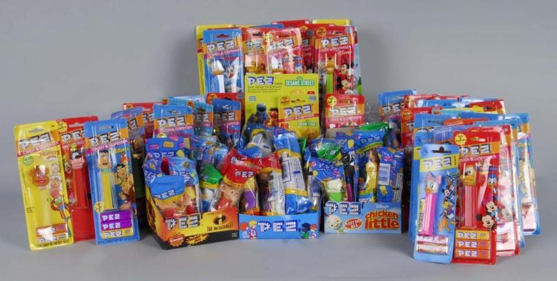 Appraisal: Large Lot of Pez Dispensers Description Most are in original