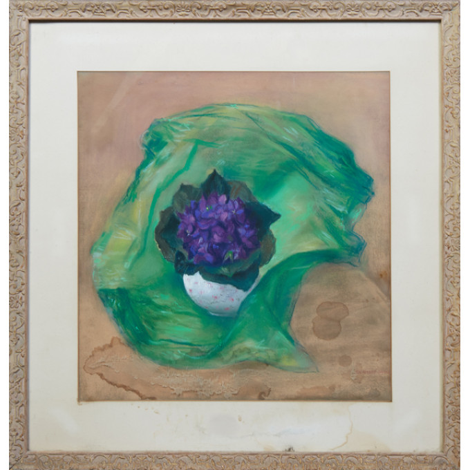 Appraisal: Gladys Rockmore Davis - New York Canada Violets th c