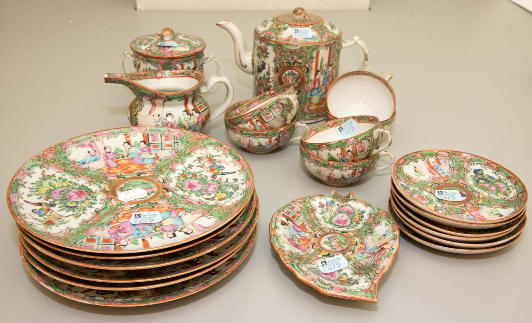 Appraisal: Assorted Rose Medallion china