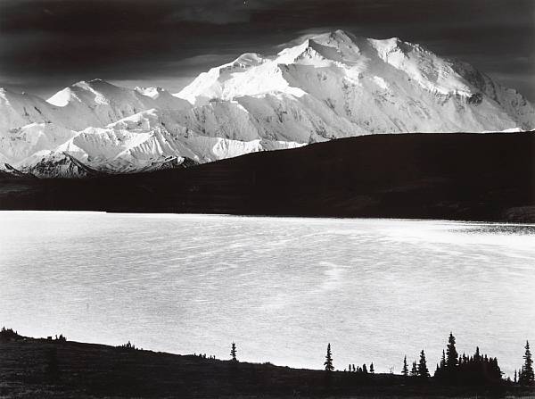 Appraisal: Robert Werling American born Mount McKinley Alaska Gelatin silver print