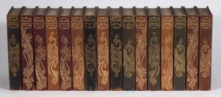 Appraisal: Edition Louis XIV volumes of 'Works of Voltaire' Sixteen assorted