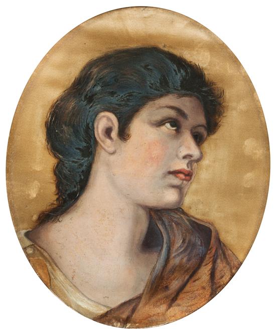 Appraisal: Sale Lot Artist Unknown th century Portrait of a Girl