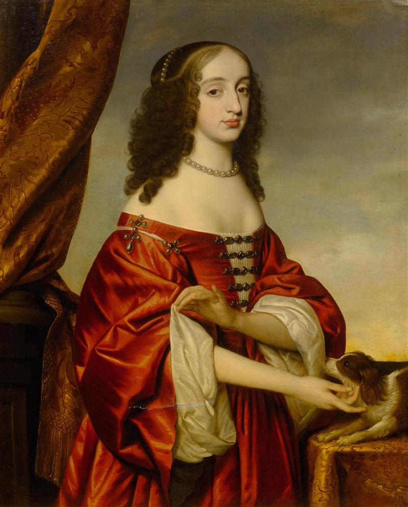 Appraisal: HONTHORST GERARD VAN KOPIE NACH Utrecht Portr t der Maria