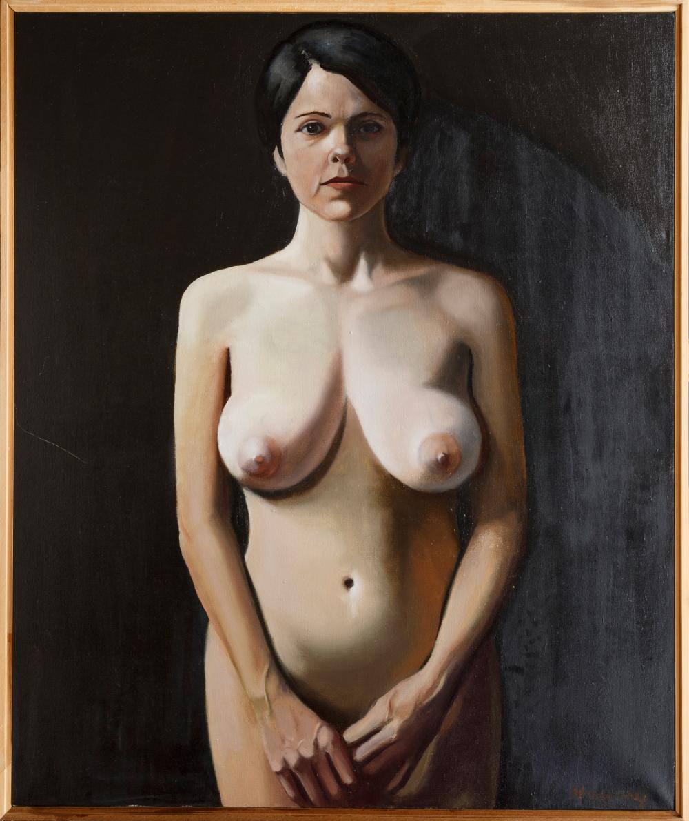 Appraisal: Robert Hausey American Louisiana - Standing Nude oil on canvas