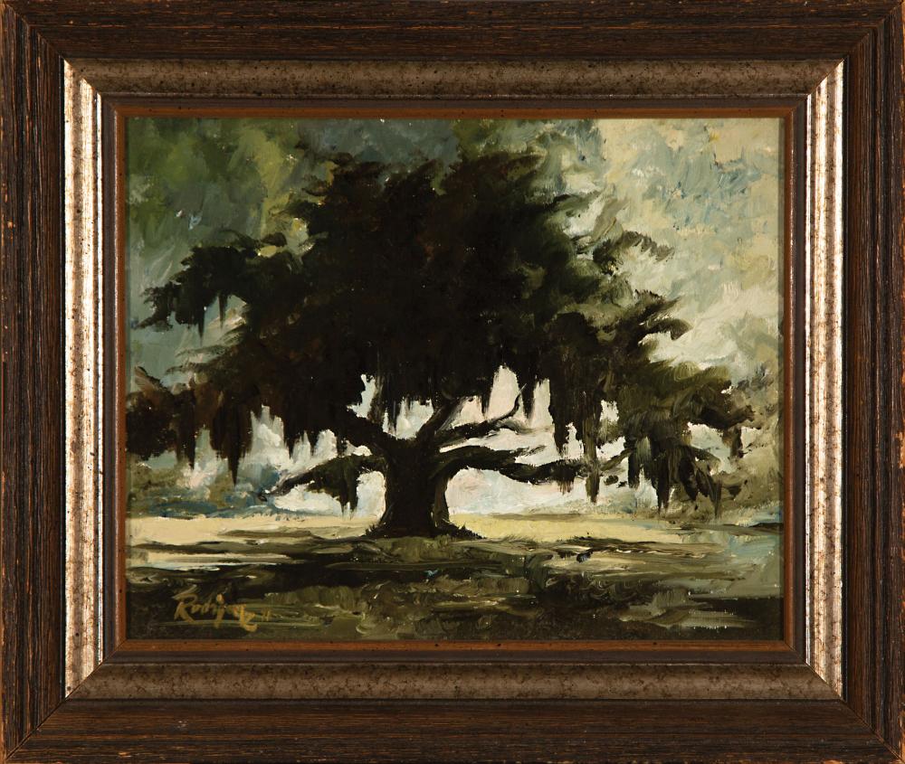 Appraisal: George Rodrigue American Louisiana - Louisiana Oak Tree oil on