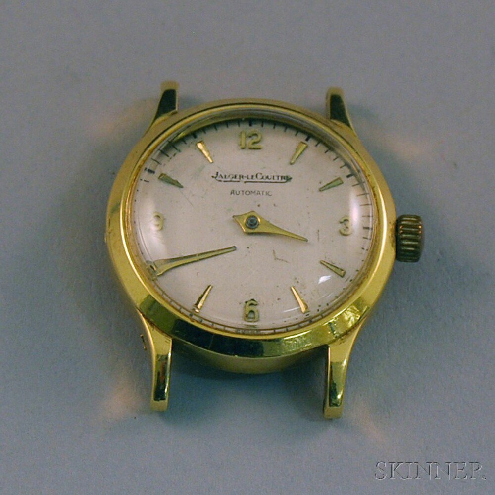 Appraisal: kt Gold Jaeger-LeCoultre Automatic Wristwatch case no A one hand