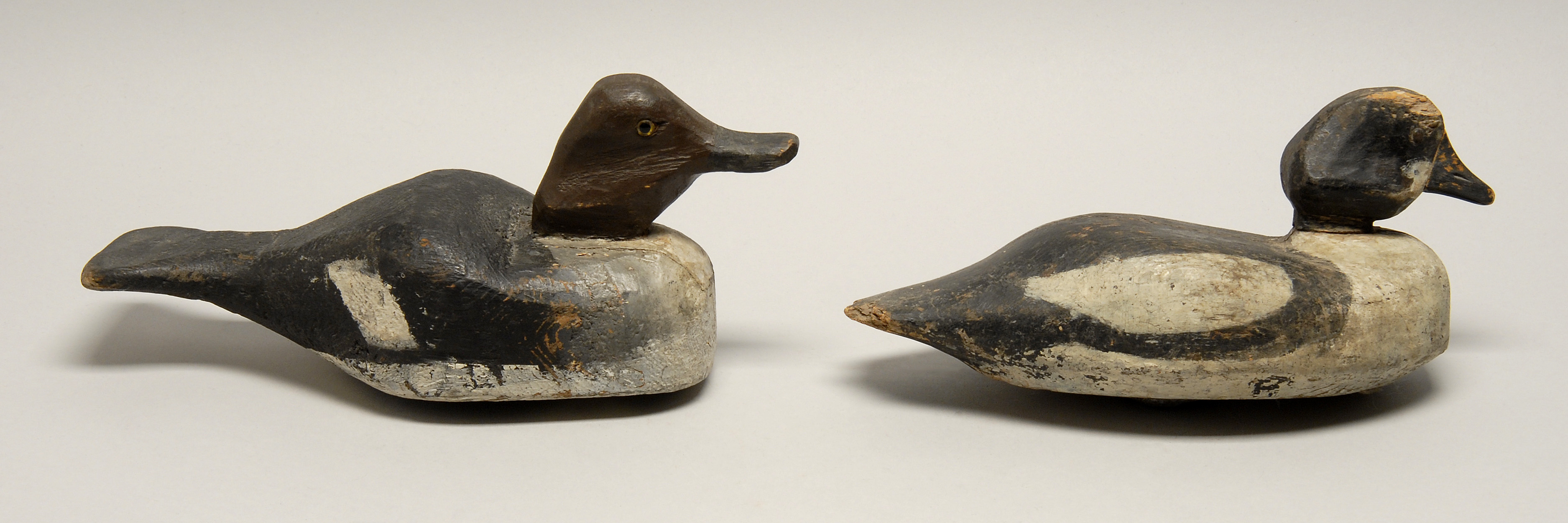 Appraisal: TWO GOLDENEYE DECOYS From upstate New York One made by