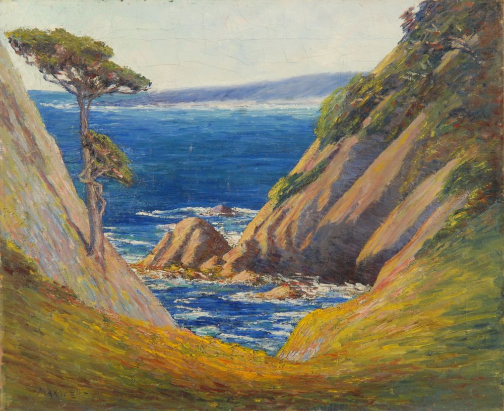 Appraisal: LAURA WASSON MAXWELLAmerican - Monterey California Signed lower left Maxwell