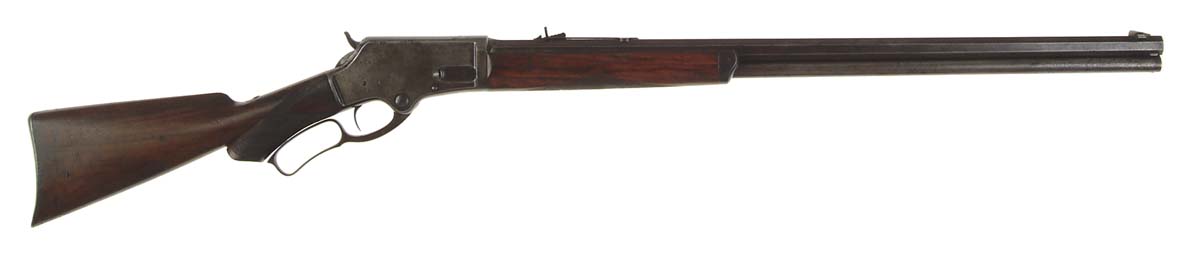 Appraisal: SCARCE MARLIN MODEL DELUXE LEVER ACTION RIFLE Cal - SN