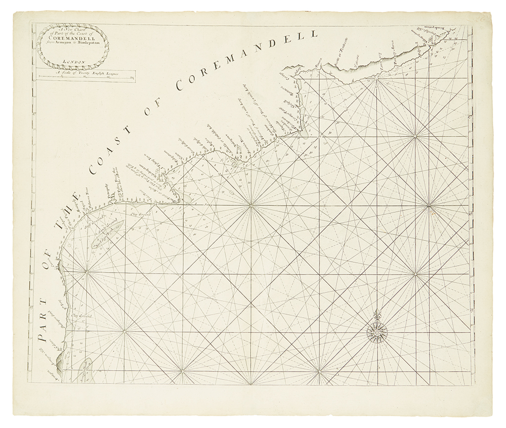 Appraisal: THORNTON JOHN and SAMUEL A New Chart of Part of