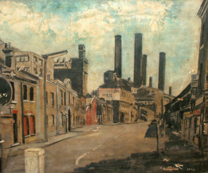 Appraisal: Sara M Sutton mid th century- Lots Road Chelsea oil