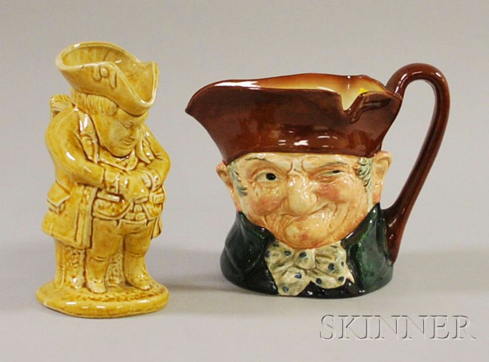 Appraisal: Large Royal Doulton Old Charley Character Jug and a Glazed