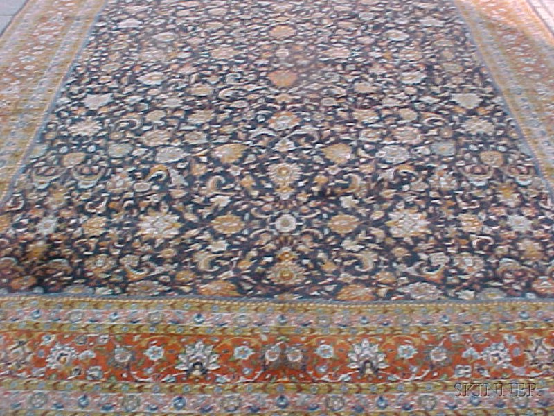 Appraisal: Persian Carpet th century ft in x ft