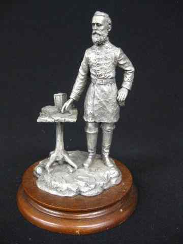 Appraisal: Chilmark Pewter Statue ''Ambrose P Hill C S A ''