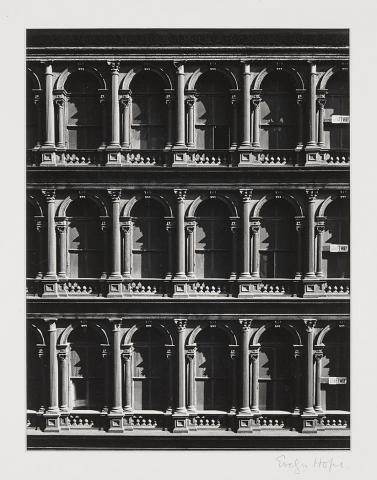 Appraisal: HOFER EVELYN - Haughwout Building New York Gelatin silver print