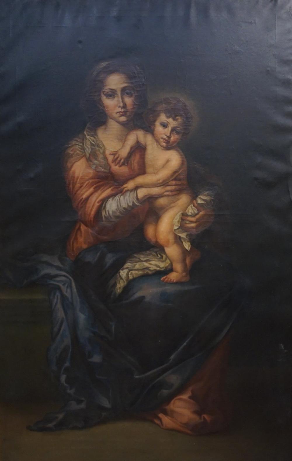 Appraisal: After Bartolom Esteban Murillo Spanish - Our Lady of the