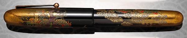 Appraisal: NAMIKI Maki-e Double Dragon Emperor Fountain Pen Painted using the