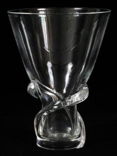 Appraisal: STEUBEN CRYSTAL SPIRAL VASE STEUBEN CRYSTAL SPIRAL VASE H Hand