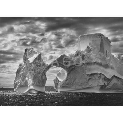 Appraisal: Sebasti o Salgado Brazilian b Antarctica Iceberg Gelatin silver print