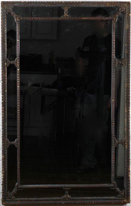 Appraisal: Neoclassical-Style Giltwood Wall Mirror x in