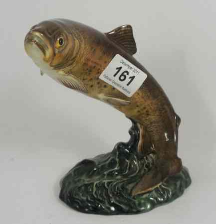 Appraisal: Beswick Trout on Base Model