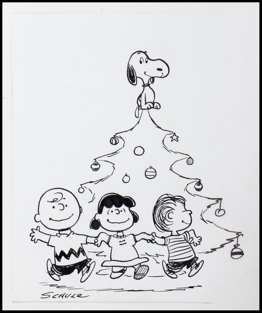 Appraisal: Charles Monroe Schulz - Artist Charles Monroe Schulz - Medium