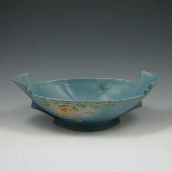 Appraisal: Roseville Columbine '' Bowl blue marked Roseville USA - ''