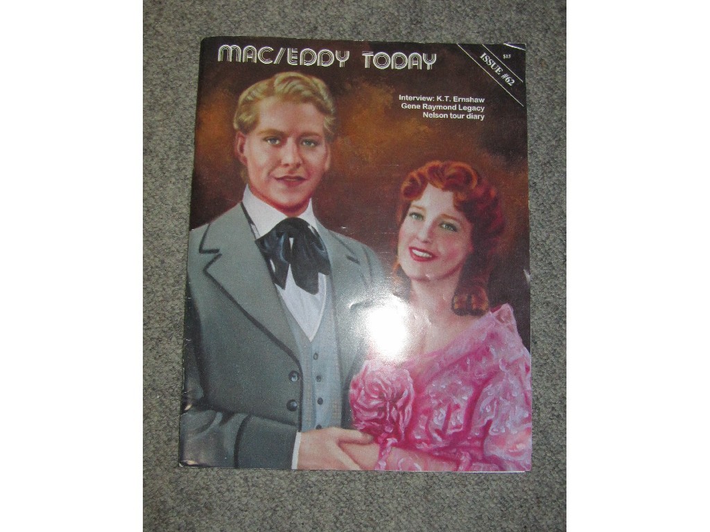 Appraisal: Extensive collection of Nelson Eddy and Jeanette MacDonald memorabilia -