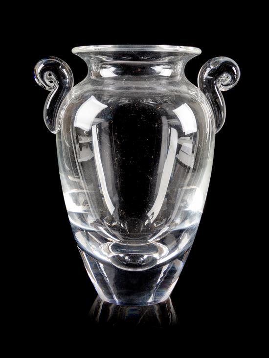 Appraisal: Sale Lot A Steuben Glass Vase second half th century