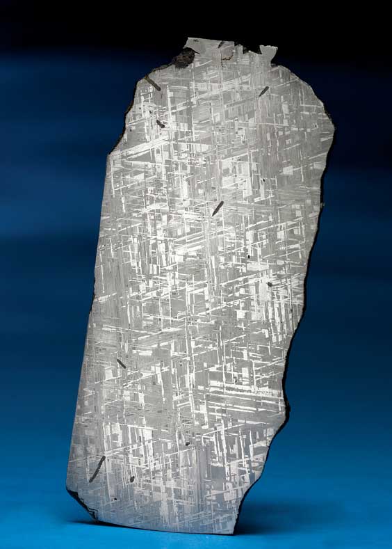 Appraisal: METEORITE SLICE Iron fine octahedrite Gibeon Great Nama Land Namibia