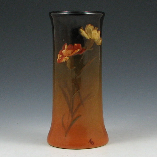 Appraisal: Weller Louwelsa Vase - Excellent Weller Louwelsa vase with carnations