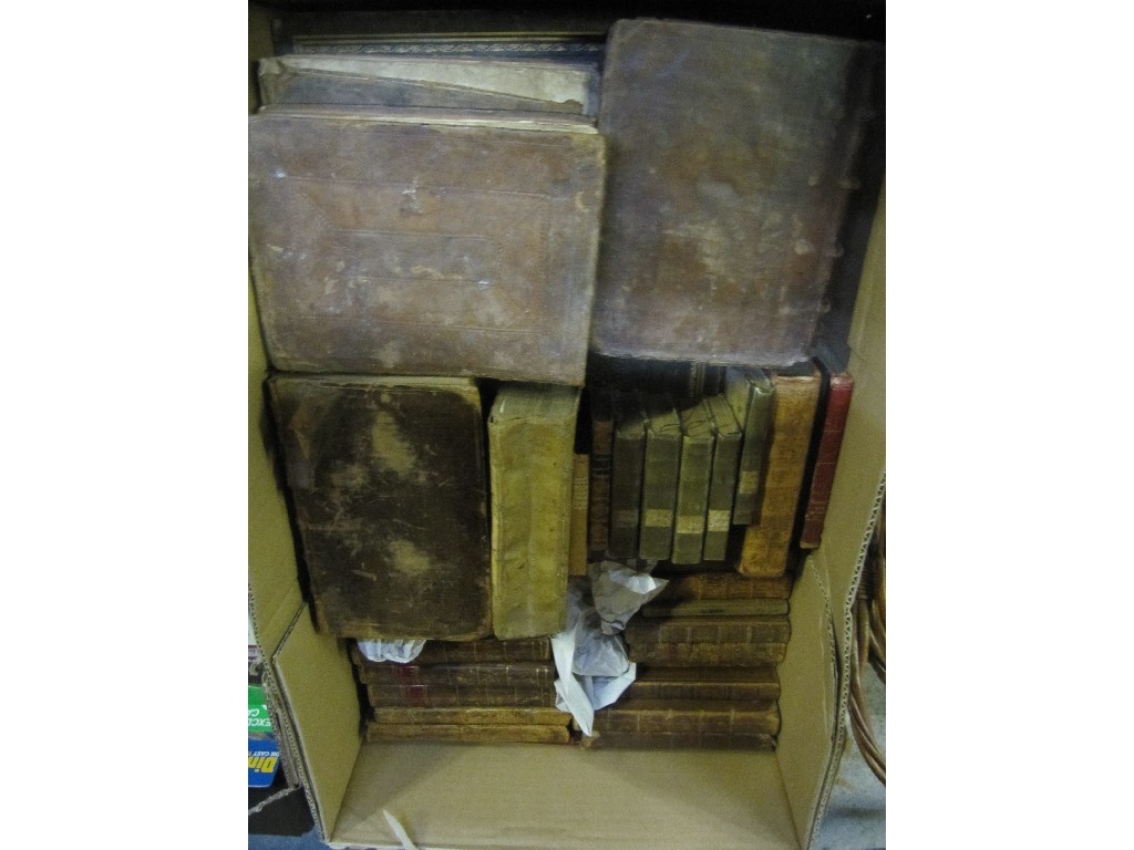 Appraisal: Box of books