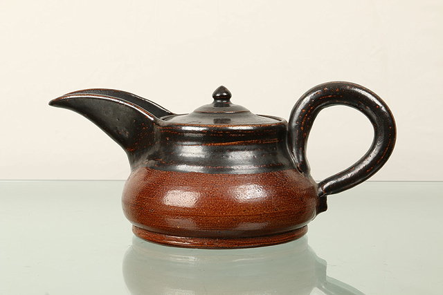 Appraisal: Vally Wieselthier Austrian - Teapotwith long spout and loop handleimpressed