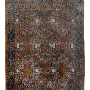 Appraisal: An Agra Wool Rug Early th Century feet inches x