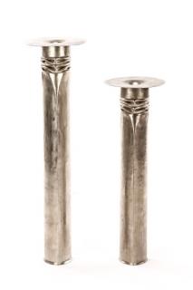 Appraisal: Pair Thomas Roy Markusen Classic Candlesticks Thomas Roy Markusen American