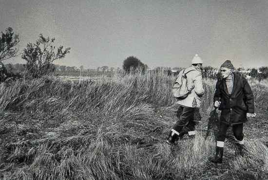 Appraisal: Martin Parr b Passing Naturalists Pagham Harbour Gelatin silver print