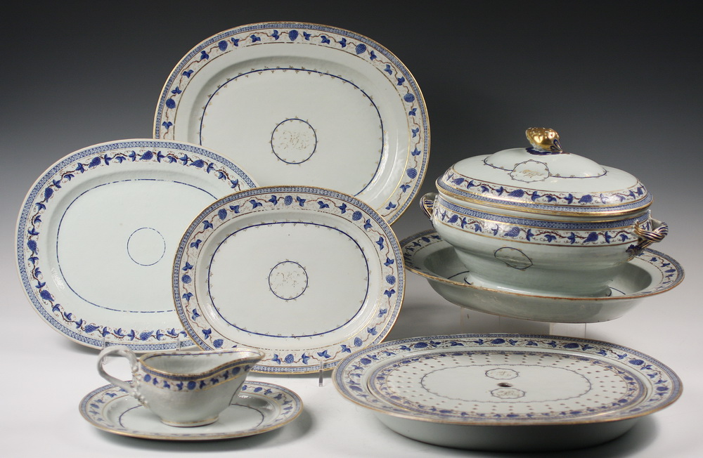 Appraisal: CHINESE EXPORT PORCELAIN - PCS Chinese Export China for the